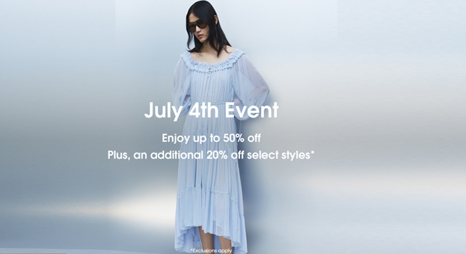 七月四日邂逅Maje：法式時尚折扣風暴來襲